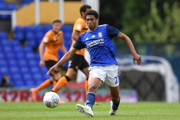 Birmingham City v Hull City Sky Bet Championship Jude Bellingham of Birmingham City during the Sky Bet Championship match at St Andrews, Birmingham Content Not Available For UK Newspapers Copyright: xMartynxHaworthx FIL-14363-0088