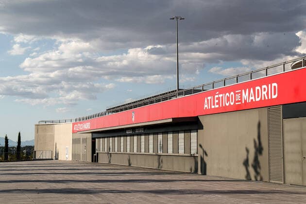 June 27, 2020, Madrid, MADRID, SPAIN: Illustration, detail of the ticket office closed before the spanish league, LaLiga, football match played between Atletico de Madrid and Deportivo Alaves at Wanda Metropolitano Stadium on June 27, 2020 in Madrid, Spain. The Spanish La Liga is restarting following its break caused by the coronavirus Covid-19 pandemic. Madrid SPAIN - ZUMAa181 20200627_zaa_a181_080 Copyright: xOscarxJ.xBarrosox