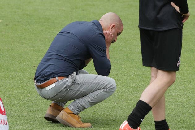 1.FC Köln vs. SC Sand Fussball 1. Bundesliga Frauen Trainer Sascha Glass (1.FC Köln) 28.06.2020