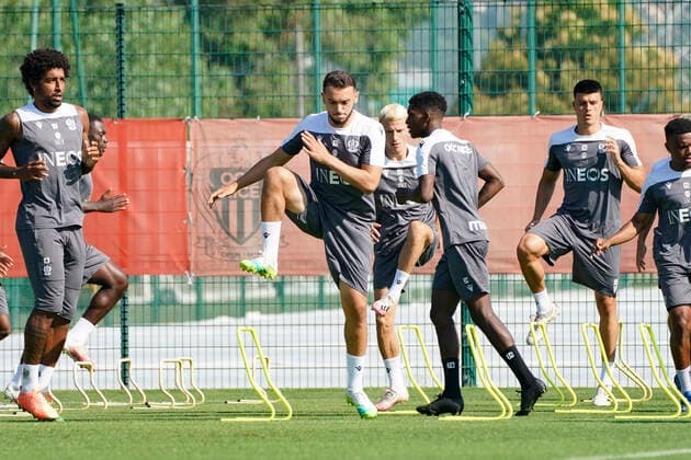 Amine Gouri (OGC Nice) FOOTBALL : Reprise de l entrainement de l OGC Nice - Nice - 02 07 2020 NorbertScanella PanoramiC 