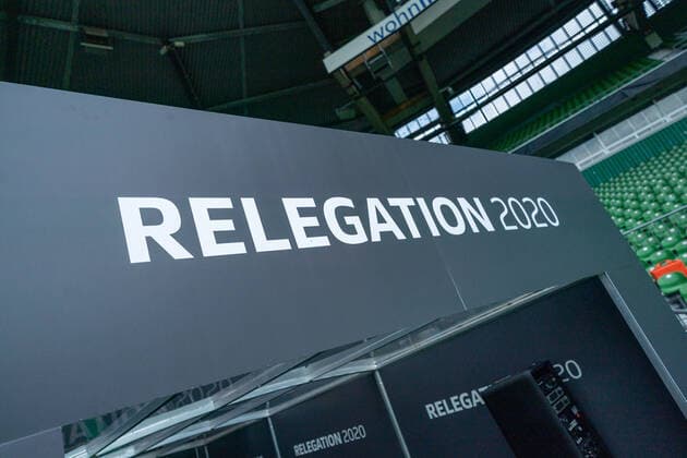SV Werder Bremen vs 1.FC Heidenheim - Relegation 01 - 02.07.2020 Spielertunnel Featiure Relegation 2020 nphgm001: Fussball: 1. Bundesliga: Saison 19 20: Relegation 01; SV Werder Bremen vs 1.FC Heidenheim - 02.07.2020 Foto: gumzmedia nordphoto POOL DFL regulations prohibit any use of photographs as image sequences and or quasi-video. EDITORIAL USE ONLY National and international News-Agencies OUT. Bremen wohninvest Weserstadion Bremen DEUTSCHLAND