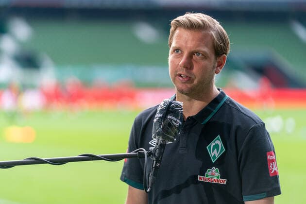 SV Werder Bremen vs 1.FC Heidenheim - Relegation 01 - 02.07.2020 Florian Kohfeldt (Trainer SV Werder Bremen) nphgm001: Fussball: 1. Bundesliga: Saison 19 20: Relegation 01; SV Werder Bremen vs 1.FC Heidenheim - 02.07.2020 Foto: gumzmedia nordphoto POOL DFL regulations prohibit any use of photographs as image sequences and or quasi-video. EDITORIAL USE ONLY National and international News-Agencies OUT. Bremen wohninvest Weserstadion Bremen DEUTSCHLAND