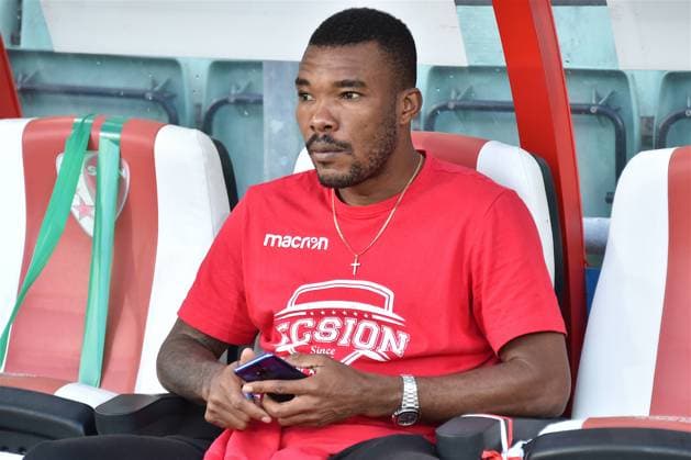 Sion, 02.07.2020, Football Super League, FC Sion - FC Lucerne, Geoffroy Serey Die (FC Sion) (Frederic Dubuis Imago) FC SION - FC LUCERNE Imago