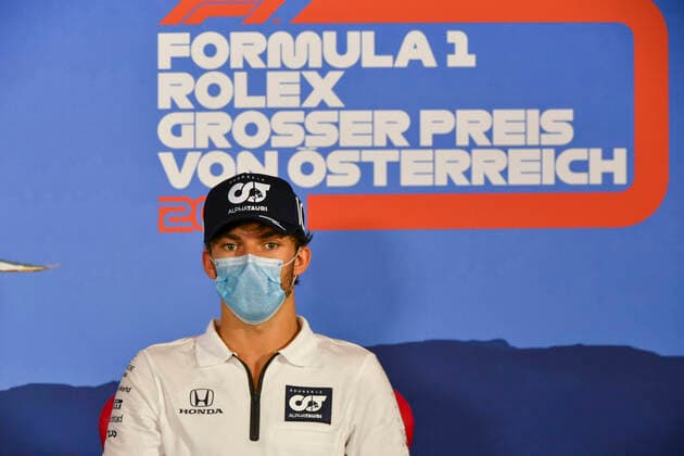 Motorsports: FIA Formula One World Championship, WM, Weltmeisterschaft 2020, Grand Prix of Austria Motorsports: FIA Formula One World Championship 2020, Grand Prix of Austria, 10 Pierre Gasly (FRA, Scuderia AlphaTauri Honda),