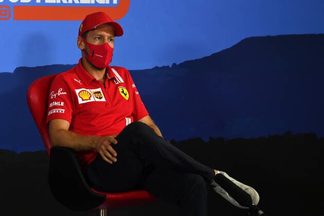 Motorsports: FIA Formula One World Championship, WM, Weltmeisterschaft 2020, Grand Prix of Austria Motorsports: FIA Formula One World Championship 2020, Grand Prix of Austria, 5 Sebastian Vettel (GER, Scuderia Ferrari Mission Winnow),