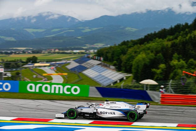 Motorsports: FIA Formula One World Championship, WM, Weltmeisterschaft 2020, Grand Prix of Austria Motorsports: FIA Formula One World Championship 2020, Grand Prix of Austria, 63 George Russell (GBR, Williams Racing),
