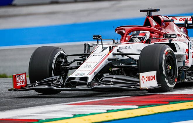 Motorsports: FIA Formula One World Championship, WM, Weltmeisterschaft 2020, Grand Prix of Austria Motorsports: FIA Formula One World Championship 2020, Grand Prix of Austria, 7 Kimi Raikkonen (FIN, Alfa Romeo Racing ORLEN),