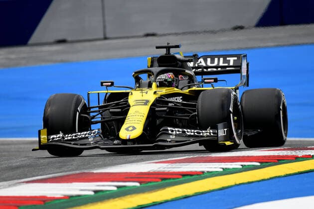Motorsports: FIA Formula One World Championship, WM, Weltmeisterschaft 2020, Grand Prix of Austria Motorsports: FIA Formula One World Championship 2020, Grand Prix of Austria, 3 Daniel Ricciardo (AUS, Renault DP World F1 Team),
