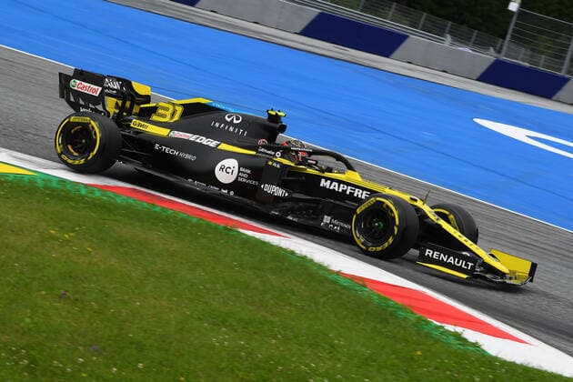 Motorsports: FIA Formula One World Championship, WM, Weltmeisterschaft 2020, Grand Prix of Austria Motorsports: FIA Formula One World Championship 2020, Grand Prix of Austria, 31 Esteban Ocon (FRA, Renault DP World F1 Team),