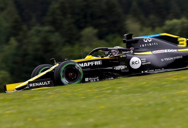 Motorsports: FIA Formula One World Championship, WM, Weltmeisterschaft 2020, Grand Prix of Austria, 3 Daniel Ricciardo (AUS, Renault DP World F1 Team), Spielberg Austria