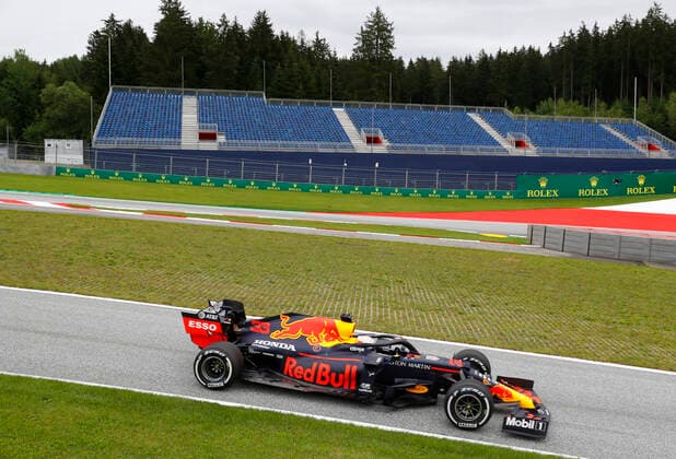 Motorsports: FIA Formula One World Championship, WM, Weltmeisterschaft 2020, Grand Prix of Austria Motorsports: FIA Formula One World Championship 2020, Grand Prix of Austria, 33 Max Verstappen (NLD, Aston Martin Red Bull Racing),