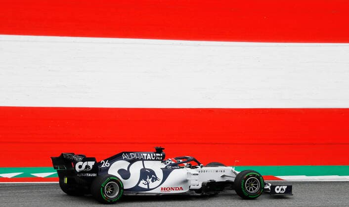 Motorsports: FIA Formula One World Championship, WM, Weltmeisterschaft 2020, Grand Prix of Austria Motorsports: FIA Formula One World Championship 2020, Grand Prix of Austria, 26 Daniil Kvyat (RUS, Scuderia AlphaTauri Honda),