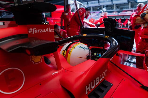 Motorsports: FIA Formula One World Championship, WM, Weltmeisterschaft 2020, Grand Prix of Austria Motorsports: FIA Formula One World Championship 2020, Grand Prix of Austria, 5 Sebastian Vettel (GER, Scuderia Ferrari Mission Winnow),