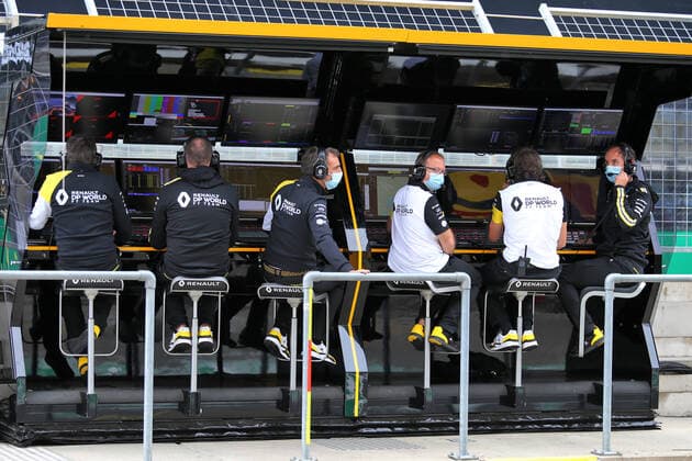 Motorsports: FIA Formula One World Championship, WM, Weltmeisterschaft 2020, Grand Prix of Austria Motorsports: FIA Formula One World Championship 2020, Grand Prix of Austria, Cyril Abiteboul (FRA, Renault F1 Team),