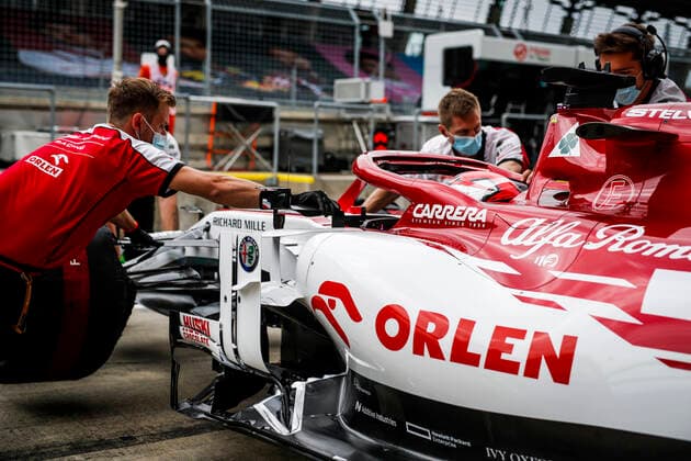 Motorsports: FIA Formula One World Championship, WM, Weltmeisterschaft 2020, Grand Prix of Austria Motorsports: FIA Formula One World Championship 2020, Grand Prix of Austria, 7 Kimi Raikkonen (FIN, Alfa Romeo Racing ORLEN),
