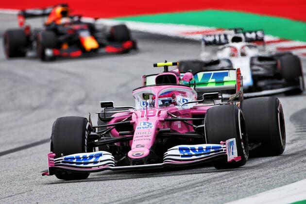 Motorsports: FIA Formula One World Championship, WM, Weltmeisterschaft 2020, Grand Prix of Austria Motorsports: FIA Formula One World Championship 2020, Grand Prix of Austria, 18 Lance Stroll (CAN, BWT Racing Point F1 Team),
