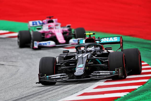 Motorsports: FIA Formula One World Championship, WM, Weltmeisterschaft 2020, Grand Prix of Austria Motorsports: FIA Formula One World Championship 2020, Grand Prix of Austria, 77 Valtteri Bottas (FIN, Mercedes-AMG Petronas Formula One Team),