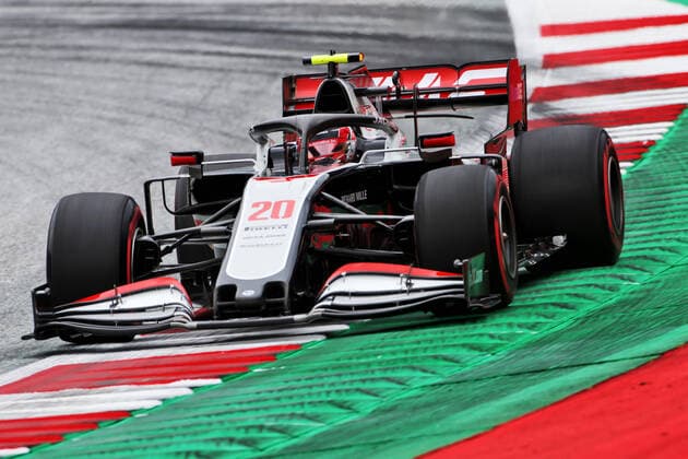 Motorsports: FIA Formula One World Championship, WM, Weltmeisterschaft 2020, Grand Prix of Austria Motorsports: FIA Formula One World Championship 2020, Grand Prix of Austria, 20 Kevin Magnussen (DEN, Haas F1 Team),