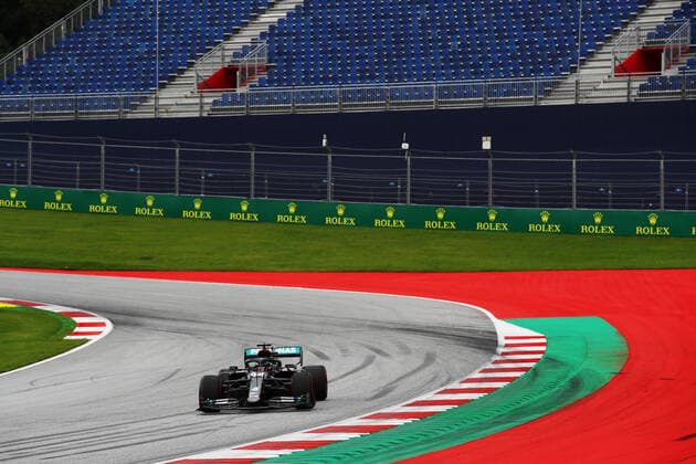 Motorsports: FIA Formula One World Championship, WM, Weltmeisterschaft 2020, Grand Prix of Austria Motorsports: FIA Formula One World Championship 2020, Grand Prix of Austria, 44 Lewis Hamilton (GBR, Mercedes-AMG Petronas Formula One Team),
