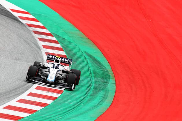 Motorsports: FIA Formula One World Championship, WM, Weltmeisterschaft 2020, Grand Prix of Austria Motorsports: FIA Formula One World Championship 2020, Grand Prix of Austria, 6 Nicholas Latifi (CAN, Williams Racing),