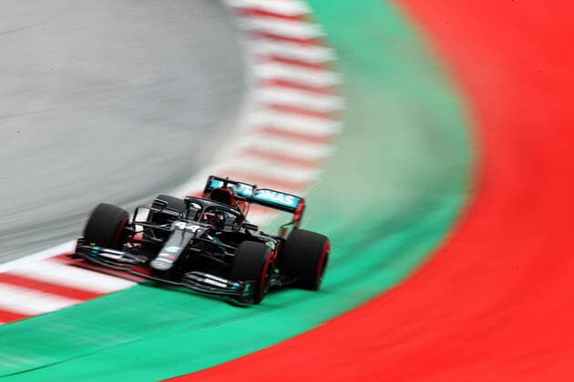 Motorsports: FIA Formula One World Championship, WM, Weltmeisterschaft 2020, Grand Prix of Austria Motorsports: FIA Formula One World Championship 2020, Grand Prix of Austria, 44 Lewis Hamilton (GBR, Mercedes-AMG Petronas Formula One Team),