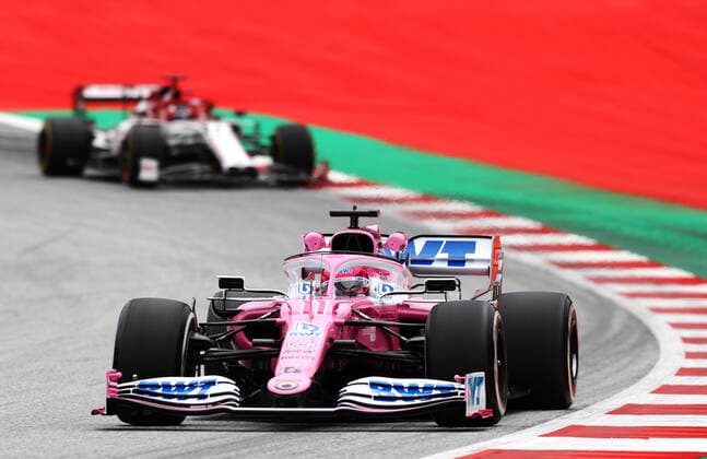Motorsports: FIA Formula One World Championship, WM, Weltmeisterschaft 2020, Grand Prix of Austria Motorsports: FIA Formula One World Championship 2020, Grand Prix of Austria, 11 Sergio Perez (MEX, BWT Racing Point F1 Team),
