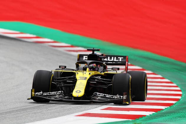 Motorsports: FIA Formula One World Championship, WM, Weltmeisterschaft 2020, Grand Prix of Austria Motorsports: FIA Formula One World Championship 2020, Grand Prix of Austria, 3 Daniel Ricciardo (AUS, Renault DP World F1 Team),