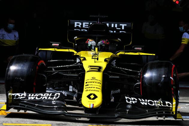 Motorsports: FIA Formula One World Championship, WM, Weltmeisterschaft 2020, Grand Prix of Austria Motorsports: FIA Formula One World Championship 2020, Grand Prix of Austria, 3 Daniel Ricciardo (AUS, Renault DP World F1 Team),