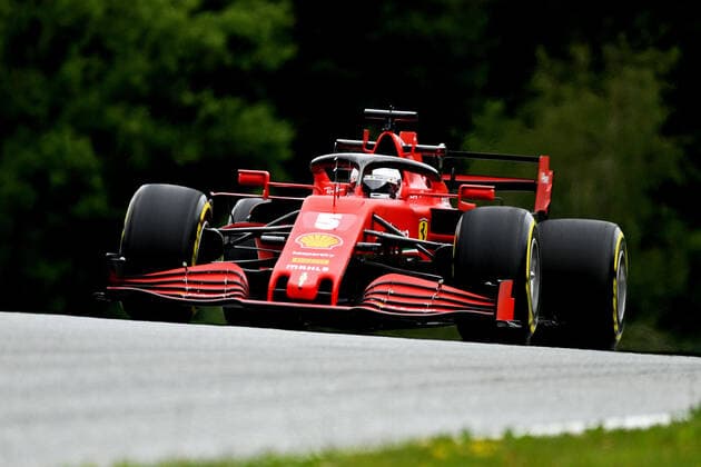 Sebastian Vettel Ferrari Spielberg (Austria) 02 07 2020 - Formula One test F1 Photo Scudera Ferrari Press Office Insidefoto insidefoto