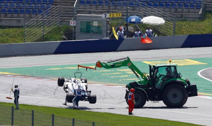 Motorsports: FIA Formula One World Championship, WM, Weltmeisterschaft 2020, Grand Prix of Austria Motorsports: FIA Formula One World Championship 2020, Grand Prix of Austria, 6 Nicholas Latifi (CAN, Williams Racing),