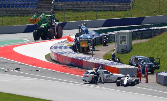 Motorsports: FIA Formula One World Championship, WM, Weltmeisterschaft 2020, Grand Prix of Austria Motorsports: FIA Formula One World Championship 2020, Grand Prix of Austria, 6 Nicholas Latifi (CAN, Williams Racing),