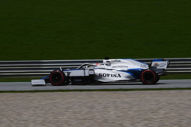 Motorsports: FIA Formula One World Championship, WM, Weltmeisterschaft 2020, Grand Prix of Austria Motorsports: FIA Formula One World Championship 2020, Grand Prix of Austria, 63 George Russell (GBR, Williams Racing),