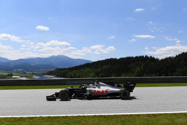 Motorsports: FIA Formula One World Championship, WM, Weltmeisterschaft 2020, Grand Prix of Austria Motorsports: FIA Formula One World Championship 2020, Grand Prix of Austria, 20 Kevin Magnussen (DEN, Haas F1 Team),