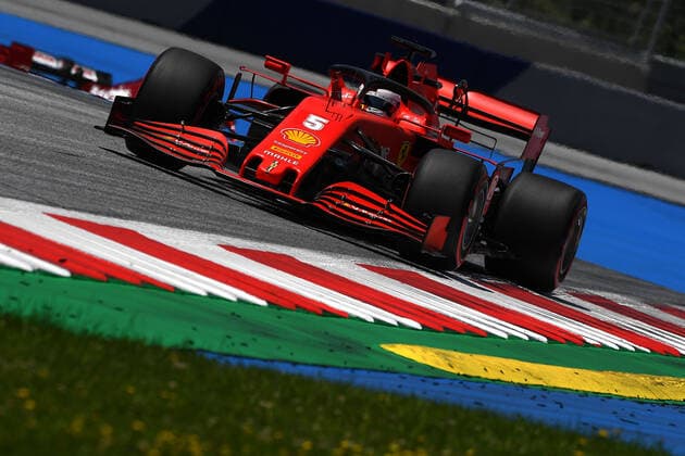 Motorsports: FIA Formula One World Championship, WM, Weltmeisterschaft 2020, Grand Prix of Austria Motorsports: FIA Formula One World Championship 2020, Grand Prix of Austria, 5 Sebastian Vettel (GER, Scuderia Ferrari Mission Winnow),