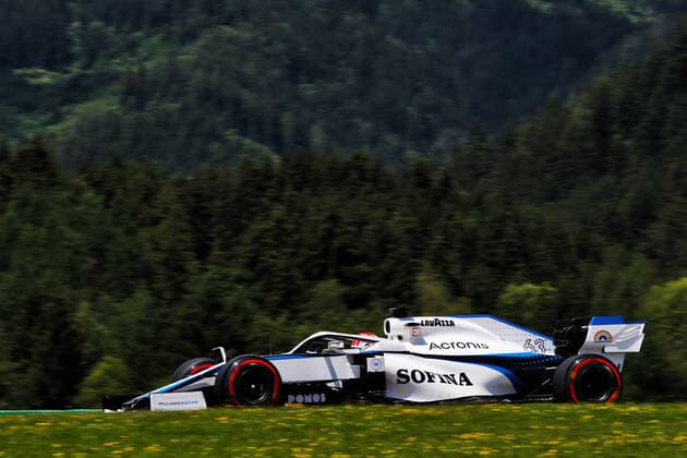 Motorsports: FIA Formula One World Championship, WM, Weltmeisterschaft 2020, Grand Prix of Austria Motorsports: FIA Formula One World Championship 2020, Grand Prix of Austria, 63 George Russell (GBR, Williams Racing),
