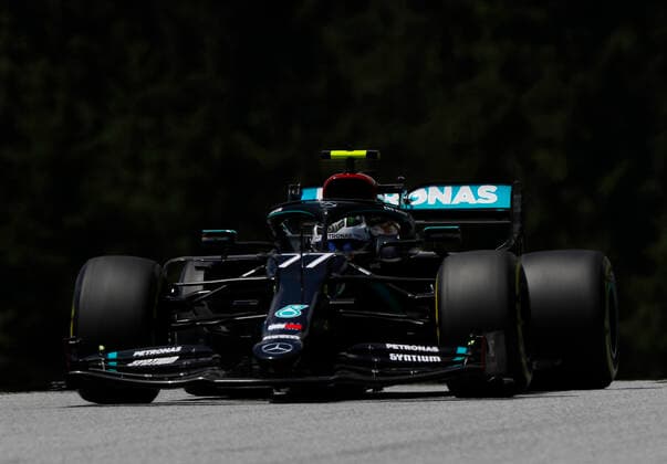 Motorsports: FIA Formula One World Championship, WM, Weltmeisterschaft 2020, Grand Prix of Austria Motorsports: FIA Formula One World Championship 2020, Grand Prix of Austria, 77 Valtteri Bottas (FIN, Mercedes-AMG Petronas Formula One Team),