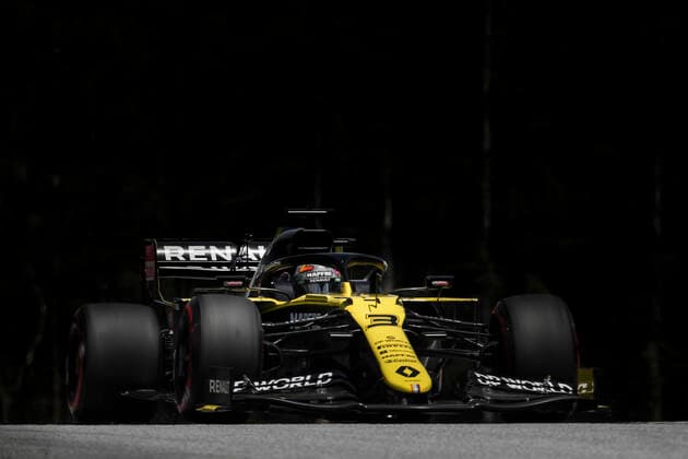 Motorsports: FIA Formula One World Championship, WM, Weltmeisterschaft 2020, Grand Prix of Austria Motorsports: FIA Formula One World Championship 2020, Grand Prix of Austria, 3 Daniel Ricciardo (AUS, Renault DP World F1 Team),