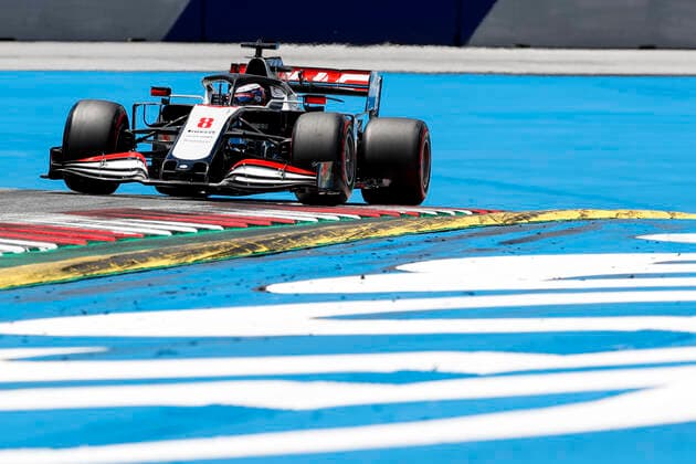 Motorsports: FIA Formula One World Championship, WM, Weltmeisterschaft 2020, Grand Prix of Austria Motorsports: FIA Formula One World Championship 2020, Grand Prix of Austria, 8 Romain Grosjean (FRA, Haas F1 Team),