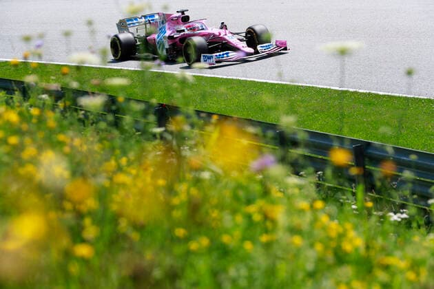 Motorsports: FIA Formula One World Championship, WM, Weltmeisterschaft 2020, Grand Prix of Austria Motorsports: FIA Formula One World Championship 2020, Grand Prix of Austria, 11 Sergio Perez (MEX, BWT Racing Point F1 Team),