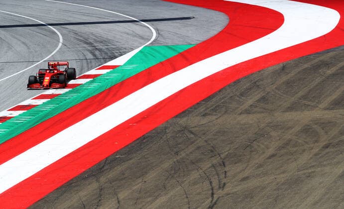 Motorsports: FIA Formula One World Championship, WM, Weltmeisterschaft 2020, Grand Prix of Austria Motorsports: FIA Formula One World Championship 2020, Grand Prix of Austria, 16 Charles Leclerc (MCO, Scuderia Ferrari Mission Winnow),