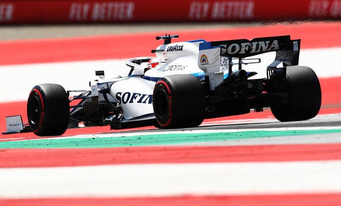 Motorsports: FIA Formula One World Championship, WM, Weltmeisterschaft 2020, Grand Prix of Austria Motorsports: FIA Formula One World Championship 2020, Grand Prix of Austria, 63 George Russell (GBR, Williams Racing),