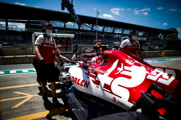 Motorsports: FIA Formula One World Championship, WM, Weltmeisterschaft 2020, Grand Prix of Austria Motorsports: FIA Formula One World Championship 2020, Grand Prix of Austria, 99 Antonio Giovinazzi (ITA, Alfa Romeo Racing ORLEN),