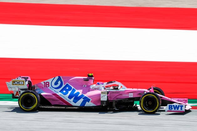 Motorsports: FIA Formula One World Championship, WM, Weltmeisterschaft 2020, Grand Prix of Austria Motorsports: FIA Formula One World Championship 2020, Grand Prix of Austria, 18 Lance Stroll (CAN, BWT Racing Point F1 Team),
