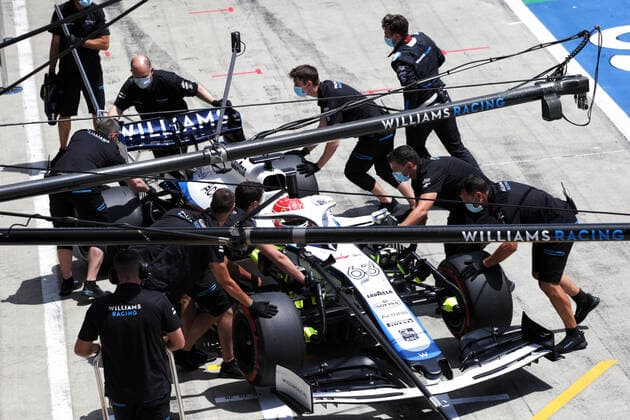 Motorsports: FIA Formula One World Championship, WM, Weltmeisterschaft 2020, Grand Prix of Austria Motorsports: FIA Formula One World Championship 2020, Grand Prix of Austria, 63 George Russell (GBR, Williams Racing),