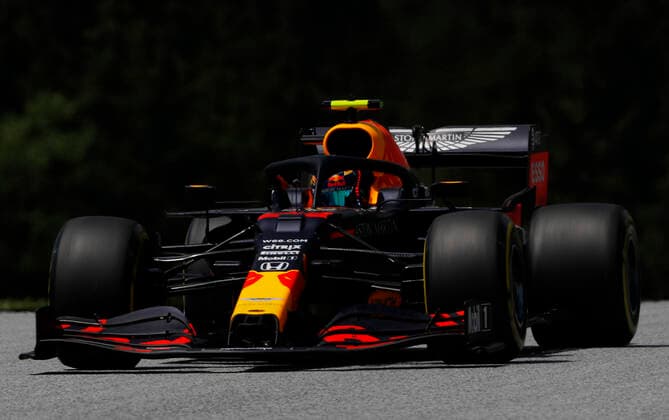 Motorsports: FIA Formula One World Championship, WM, Weltmeisterschaft 2020, Grand Prix of Austria Motorsports: FIA Formula One World Championship 2020, Grand Prix of Austria, 23 Alexander Albon (THA, Aston Martin Red Bull Racing),