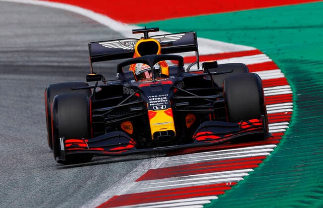 Motorsports: FIA Formula One World Championship, WM, Weltmeisterschaft 2020, Grand Prix of Austria Motorsports: FIA Formula One World Championship 2020, Grand Prix of Austria, 33 Max Verstappen (NLD, Aston Martin Red Bull Racing),