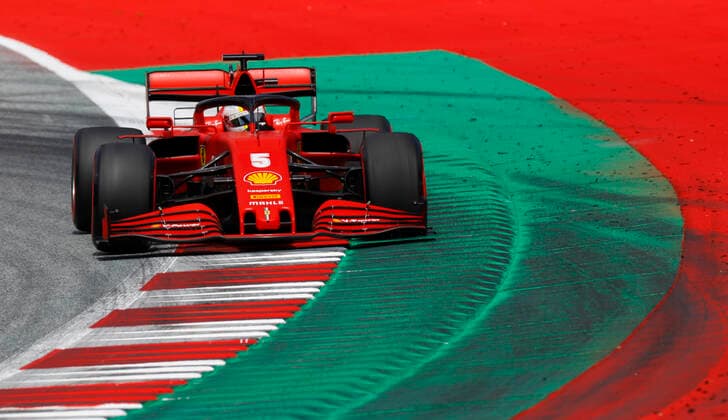 Motorsports: FIA Formula One World Championship, WM, Weltmeisterschaft 2020, Grand Prix of Austria Motorsports: FIA Formula One World Championship 2020, Grand Prix of Austria, 5 Sebastian Vettel (GER, Scuderia Ferrari Mission Winnow),