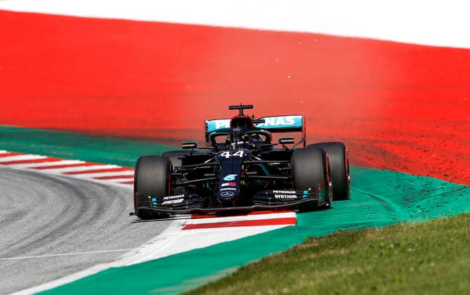 Motorsports: FIA Formula One World Championship, WM, Weltmeisterschaft 2020, Grand Prix of Austria, 44 Lewis Hamilton (GBR, Mercedes-AMG Petronas Formula One Team), Spielberg Austria