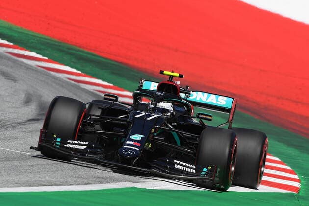 Motorsports: FIA Formula One World Championship, WM, Weltmeisterschaft 2020, Grand Prix of Austria Motorsports: FIA Formula One World Championship 2020, Grand Prix of Austria, 77 Valtteri Bottas (FIN, Mercedes-AMG Petronas Formula One Team),