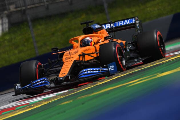 Motorsports: FIA Formula One World Championship, WM, Weltmeisterschaft 2020, Grand Prix of Austria Motorsports: FIA Formula One World Championship 2020, Grand Prix of Austria, 55 Carlos Sainz (ESP, McLaren F1 Team),